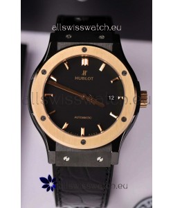Hublot Classic Fusion Ceramic Casing Rose Gold Bezel Superclone Watch 42MM