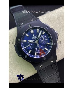Hublot Super Clone Big Bang Edition Watch in Ceramic Casing Blue Dial 1:1 Mirror Replica