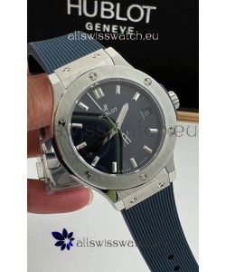 Hublot Classic Fusion Stainless Steel 33MM Blue Dial Swiss Quartz Movement Watch 1:1 Mirror Quality