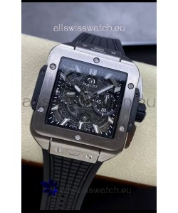 Hublot Square Bang Unico Titanium Chronograph Watch 1:1 Mirror Replica