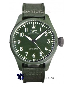 IWC Big Pilot's Top Gun Woodland Edition 43MM Ceramic Casing Swiss Replica Watch 