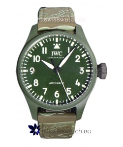 IWC Big Pilot's Top Gun Woodland Edition 43MM Ceramic Casing Swiss Replica Watch 