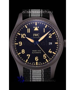 IWC Pilot's MARK XVIII Heritage 1:1 Swiss Watch 904L Steel Casing Black Matte Finishing