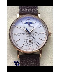 IWC IW359002 Portofino Complete Calendar Rose Gold Swiss Replica Watch 