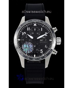 IWC Pilot's IW388305 Super Clone Chronograph 41 Mercedes-AMG Titanium Watch