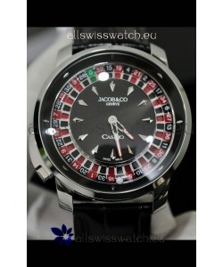 Jacob and Co Roulette Edition Replica Watch in Stainless Steel Casing 