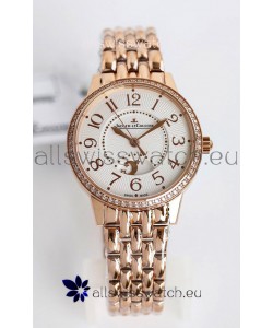 Jaeger-LeCoultre Rendez-Vous Steel Night & Day 1:1 Mirror Rose Gold Watch