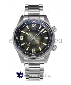 Jaeger LeCoultre Polaris Date Green Dial Steel Strap 1:1 Mirror Replica Watch 42MM