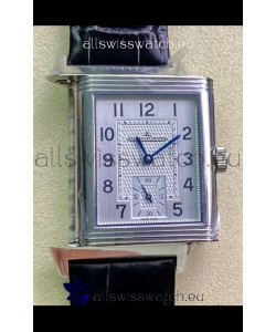 Jaeger-LeCoultre Reverso DuoFace Stainless Steel Casing Watch in Swiss Automatic Movement
