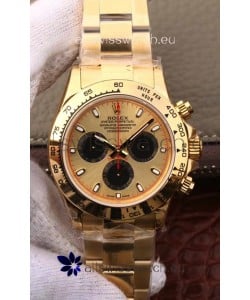 Rolex Cosmograph Daytona 116508 Yellow Gold Original Cal.4130 Movement - 904L Steel Watch