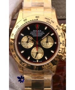 Rolex Cosmograph Daytona 116508 Yellow Gold Original Cal.4130 Movement - 904L Steel Watch