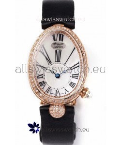 Breguet Reine De Naples Ladies Rose Gold Swiss 1:1 Edition Replica Watch 
