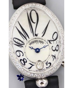 Breguet Reine De Naples Ladies Stainless Steel Swiss 1:1 Edition Replica Watch 