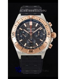 Breitling Chronomat B01 42 Edition Swiss 904L Steel Casing Brown Dial 1:1 Mirror Replica Watch