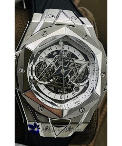 Hublot Big Bang UNICO Sang Bleu II Stainless Steel 1:1 Mirror Quality Swiss Replica Watch 