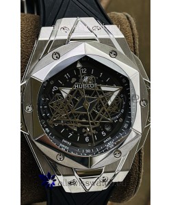 Hublot Big Bang UNICO Sang Bleu II Stainless Steel 1:1 Mirror Quality Swiss Replica Watch 
