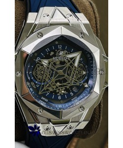 Hublot Big Bang UNICO Sang Bleu II Stainless Steel 1:1 Mirror Quality Swiss Replica Watch 