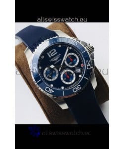 Longines HydroConquest Automatic Chronograph 1:1 Swiss Replica Blue Dial Watch 
