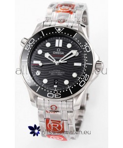 Omega Seamaster 300M Master Chronometer Black Swiss 904L Steel 1:1 Mirror Replica Watch