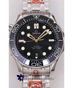 Omega Seamaster James Bond Black Swiss 904L Steel 1:1 Mirror Replica Watch