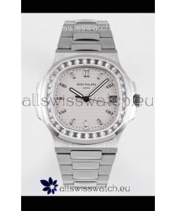 Patek Philippe Nautilus 5711/1A White Dial 1:1 Mirror Swiss Replica Watch in 904L Steel 