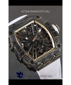 Richard Mille RM12-01 Carbon Fiber Case Genuine Tourbillon Movement 1:1 Mirror Replica Watch