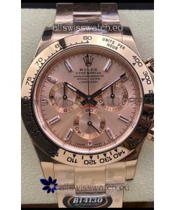 Rolex Cosmograph Daytona M116505 Rose Gold Original Cal.4130 Movement - 904L Steel Watch