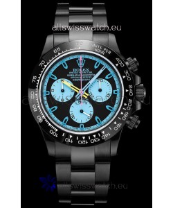 Rolex Daytona Blaken 1:1 Swiss Mirror Replica Black Dial Cal.4130 Movement (WITH BOX) 