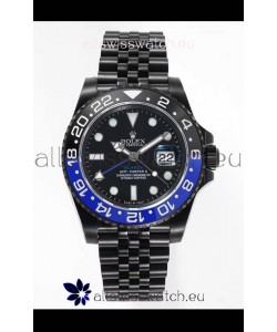 Rolex GMT Masters II REF.126710BLRO Batman BLAKEN Swiss Replica - 904L Steel in DLC Coating