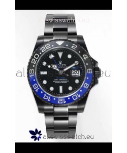 Rolex GMT Masters II REF.126710BLRO Batman BLAKEN Swiss Replica - 904L Steel in DLC Coating