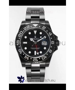 Rolex GMT Masters II REF.126710BLRO BLAKEN Swiss Replica - 904L Steel in DLC Coating