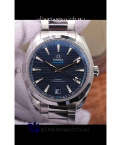 Omega Seamaster Aquaterra 150M 41MM Swiss Replica Watch in Blue Dial 1:1 Mirror Replica
