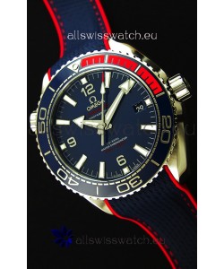 Omega Seamaster Planet Ocean Pyeong Chang 2018 Edition Swiss Replica Watch 1:1 Mirror Edition