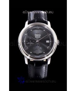 Omega De Ville Prestige Power Reserve 904L Steel 1:1 Mirror Swiss Watch Grey dial