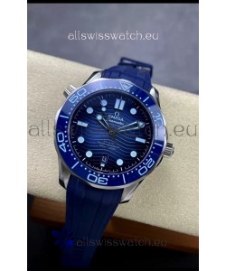 Omega Seamaster 300M Summer Blue Swiss 904L Steel 1:1 Mirror Replica Watch