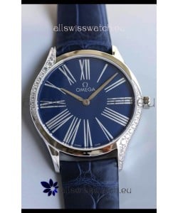 Omega De Ville Tresor Edition Swiss Quartz Watch 36MM Steel Casing White Dial