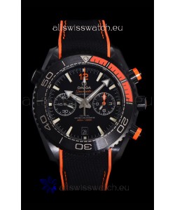 Omega Super Clone Planet Ocean 600M Chronograph Black Ceramic Replica Watch