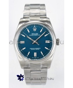 Rolex Oyster Perpetual Super Clone REF#126000 36MM Blue Dial Swiss Replica