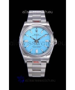 Rolex Oyster Perpetual REF#124300 41MM Cal.3230 Movement Swiss Replica Blue Dial 904L Steel 1:1 Mirror Replica Watch
