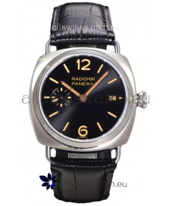 Panerai Radiomir PAM1294 Quaranta 40MM 904L Steel Black Dial Watch in 1:1 Mirror Replica 