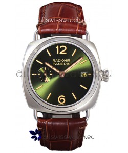 Panerai Radiomir PAM1573 Quaranta 40MM 904L Steel Green Dial Watch in 1:1 Mirror Replica 