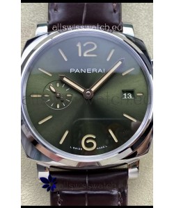 Panerai Luminor Due PAM1329 Edition 1:1 Mirror Swiss Replica Watch Green Dial