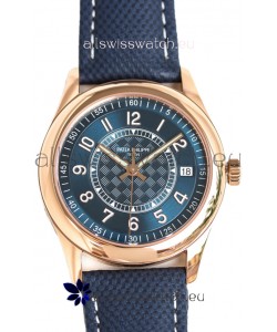 Patek Philippe Calatrava 6007R Blue Dial Rose Gold 1:1 Mirror Replica Watch