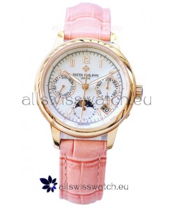 Patek Philippe Grand Complications Ladies First Perpetual Calendaer Rose Gold Swiss Replica Watch 