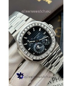 Patek Philippe Nautilus 5712G 1:1 Quality Swiss Replica Watch in Blue Dial