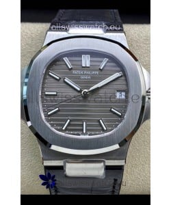Patek Philippe Nautilus 5711G-001 904L Steel 2023 Updated Mirror Replica Watch - Grey Dial