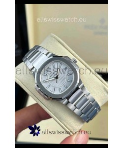 Patek Philippe Nautilus Super Clone 7010 32MM 1:1 Mirror Replica Steel Dial 