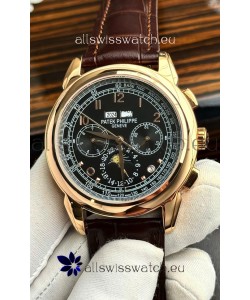 Patek Philippe Grand Complications 5270 Swiss Replica Watch in Rose Gold Casing