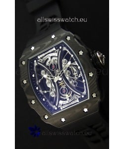 Richard Mille RM53-01 Pablo Mac Donough Black Carbon Case Swiss Replica Watch 