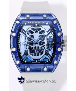 Richard Mille RM52-01 Sapphire Casing with Genuine Tourbillon Movement 1:1 Ultimate Replica